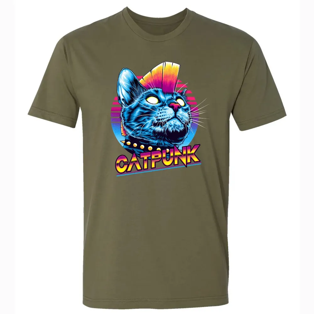 CatPunk Premium Unisex T-shirt - 5