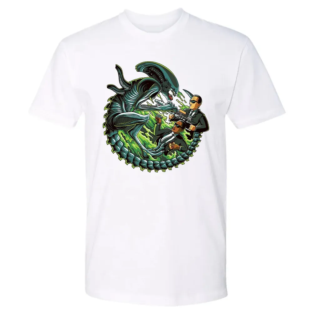 Men vs Alien Premium Unisex T-shirt - 4