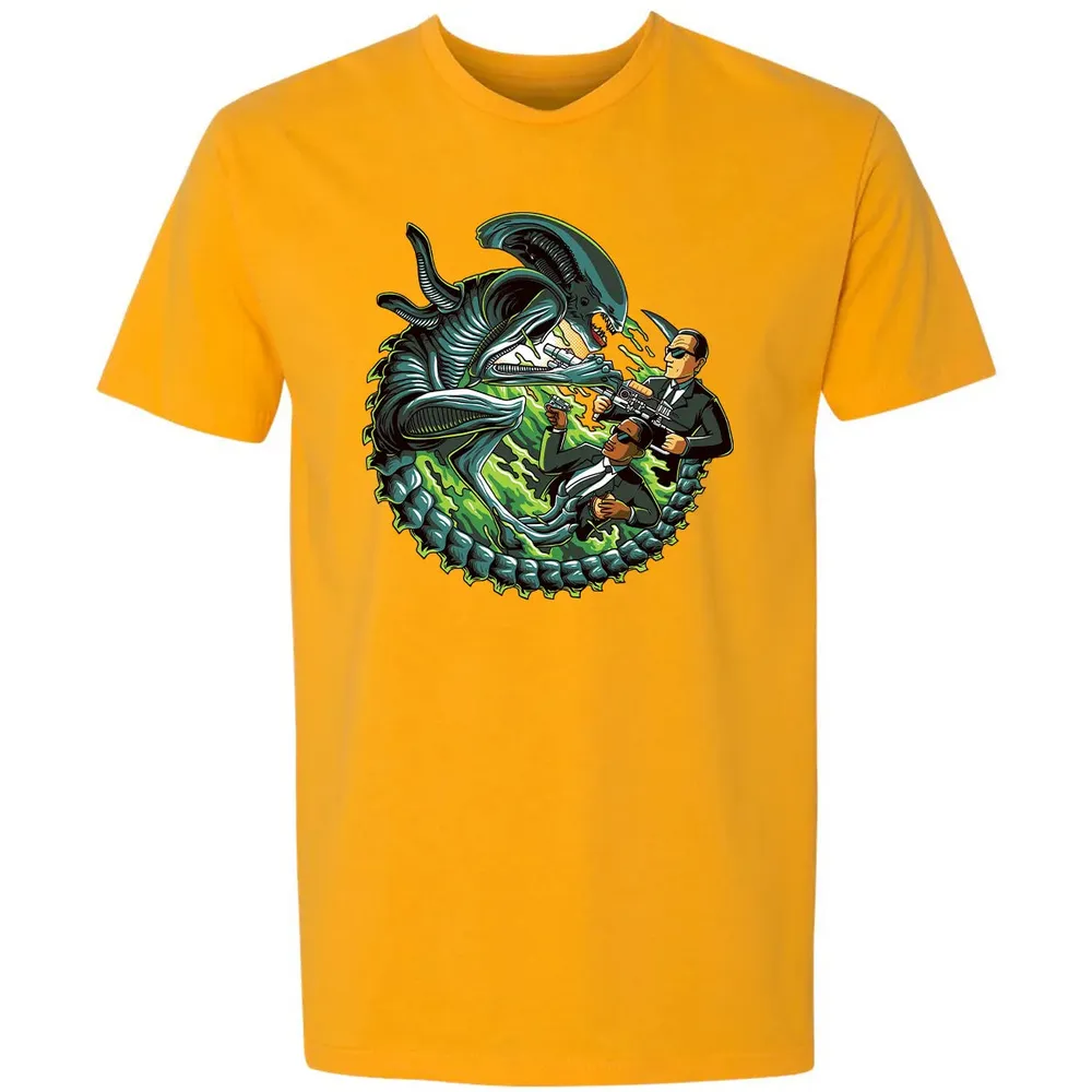 Men vs Alien Premium Unisex T-shirt - 11