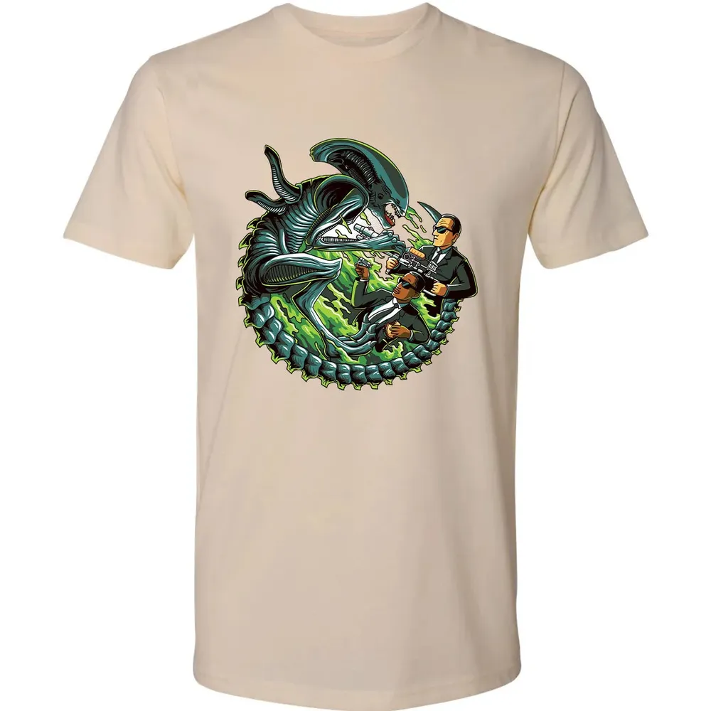 Men vs Alien Premium Unisex T-shirt - 13