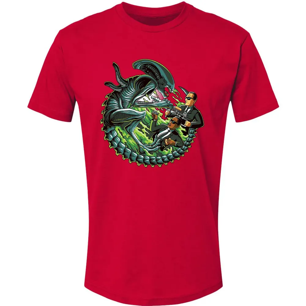 Men vs Alien Premium Unisex T-shirt - 6