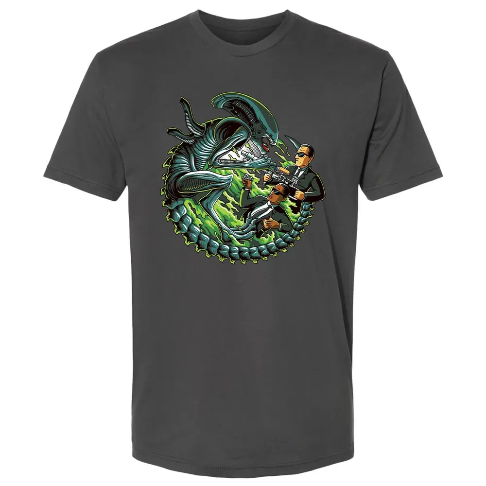Men vs Alien Premium Unisex T-shirt - 8