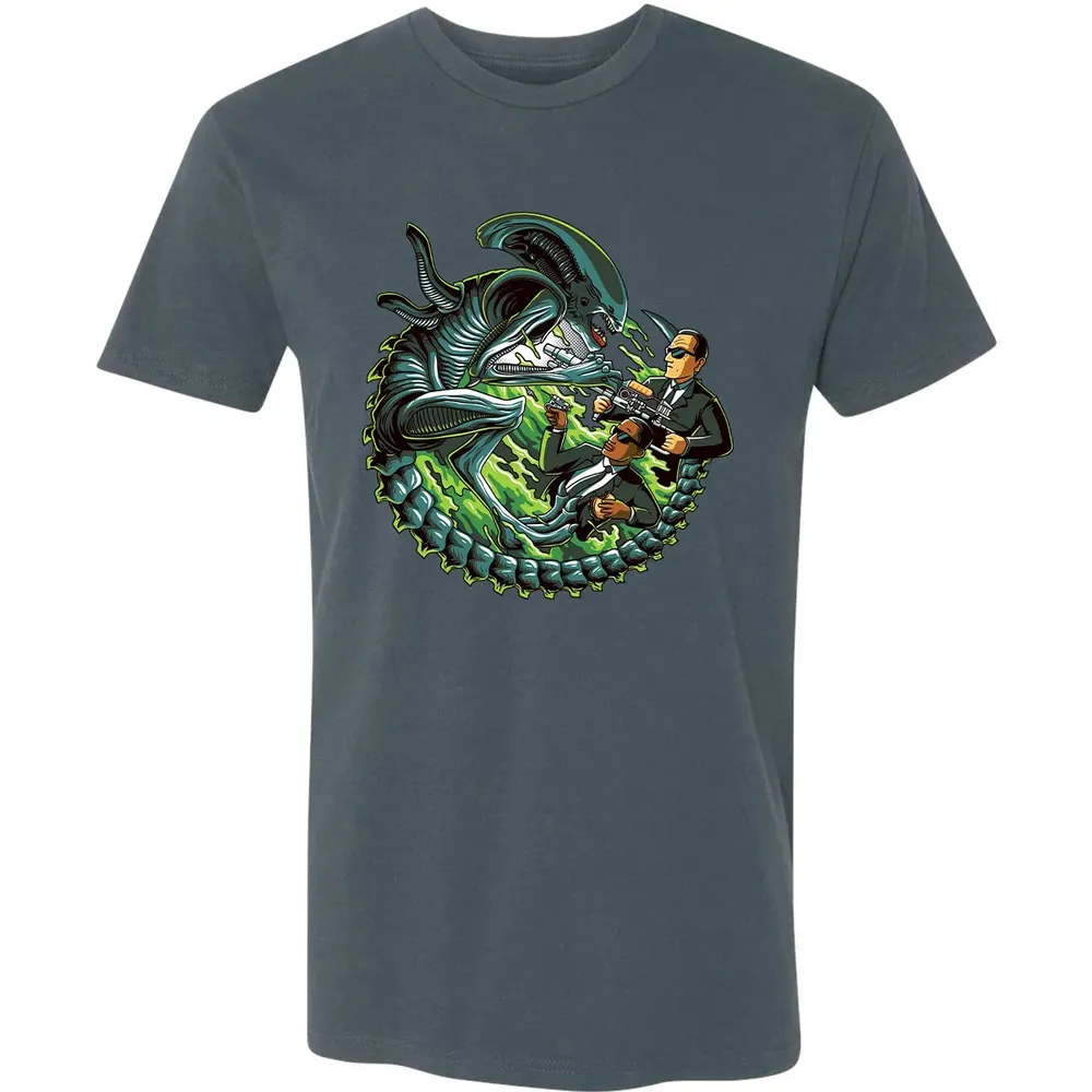 Men vs Alien Premium Unisex T-shirt - 14