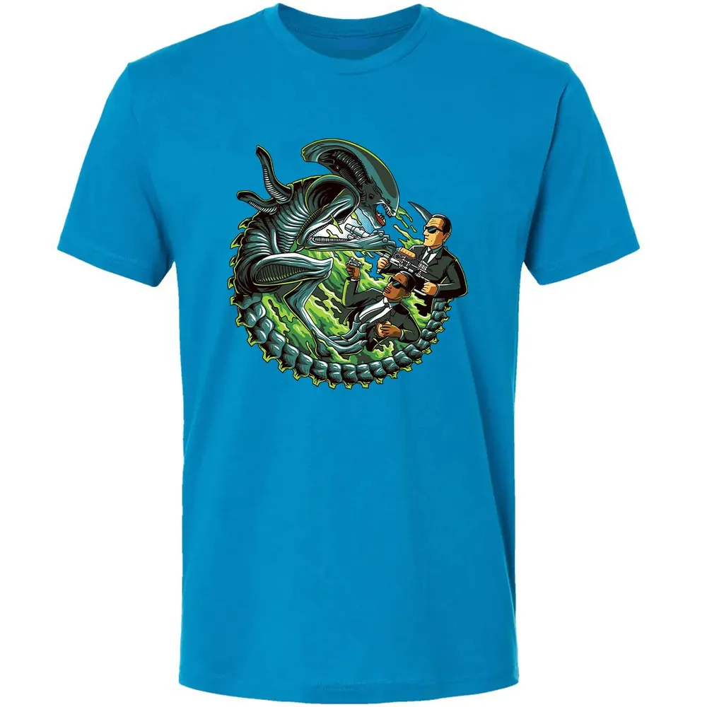 Men vs Alien Premium Unisex T-shirt - 15