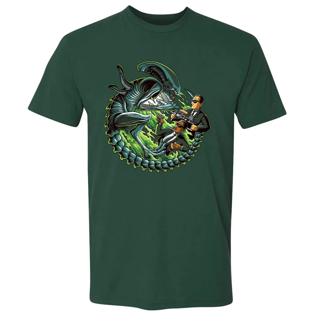 Men vs Alien Premium Unisex T-shirt - 12