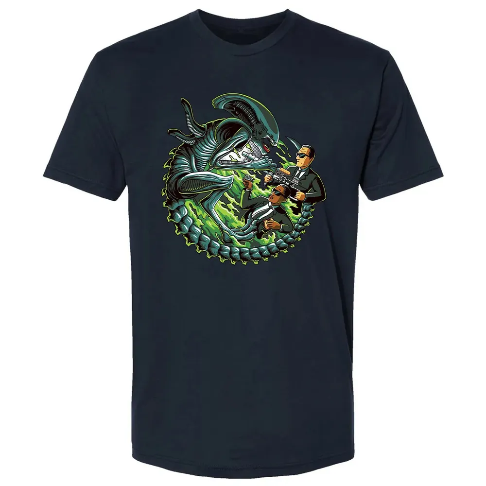 Men vs Alien Premium Unisex T-shirt - 2