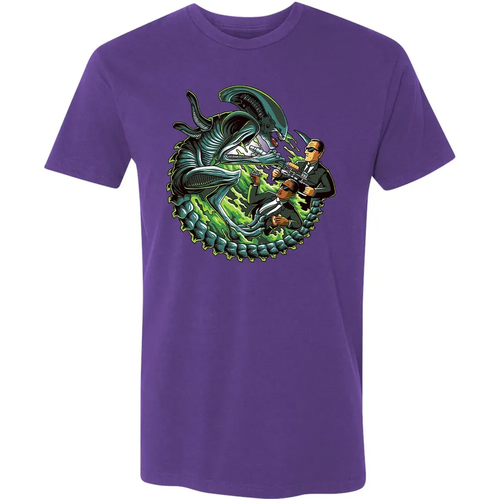 Men vs Alien Premium Unisex T-shirt - 7