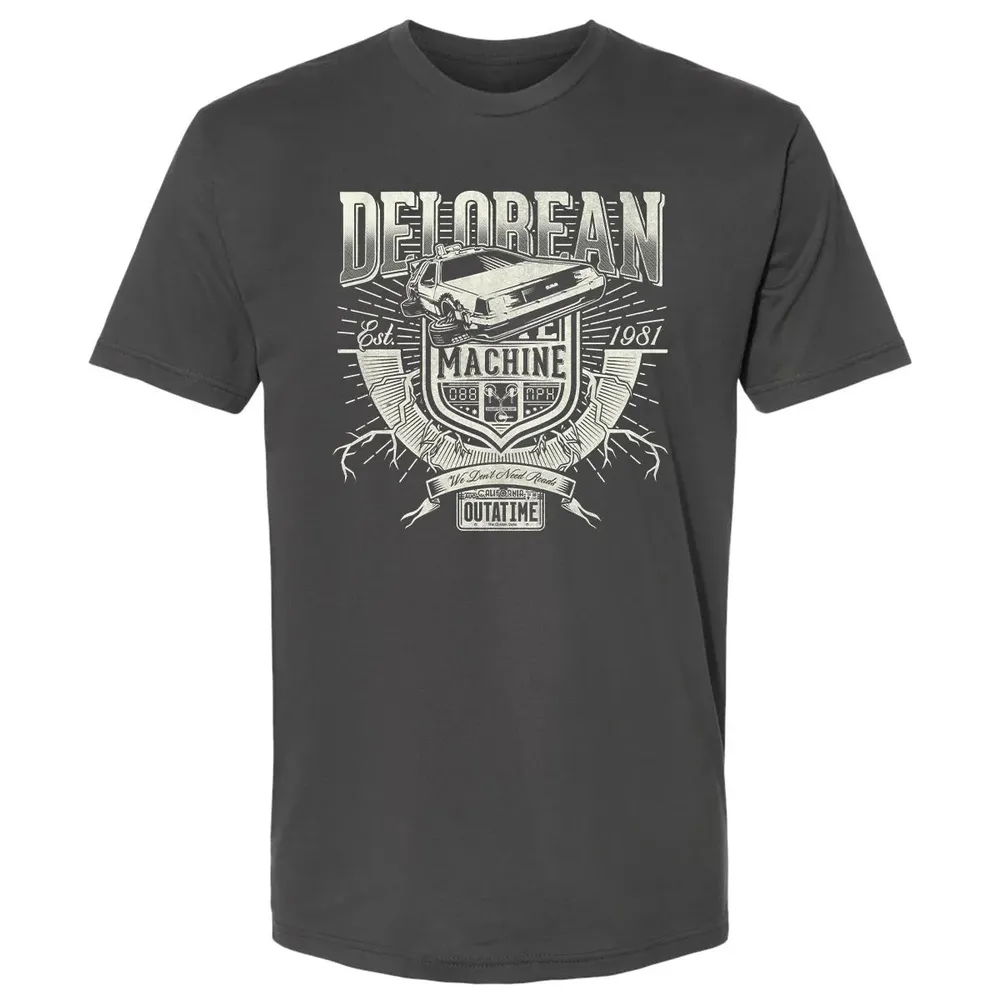 DELOREAN Premium Unisex T-shirt - 8
