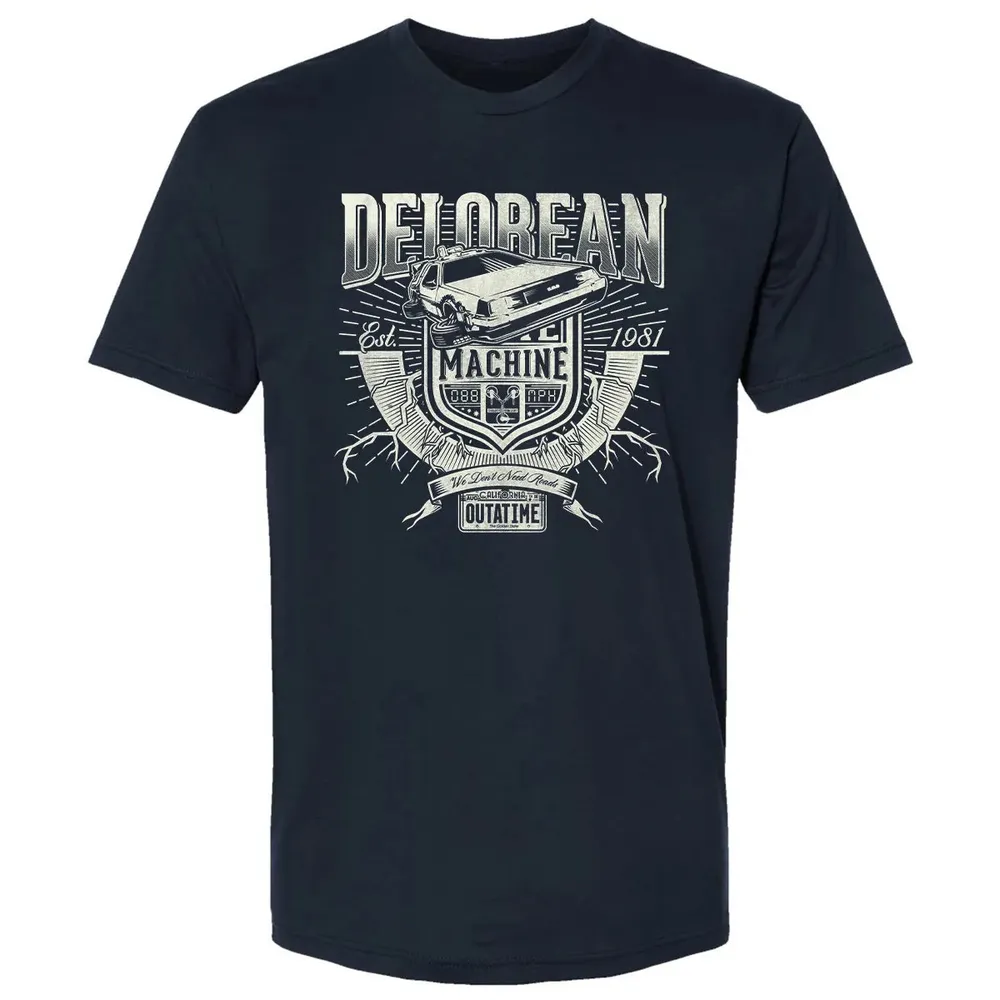 DELOREAN Premium Unisex T-shirt - 2