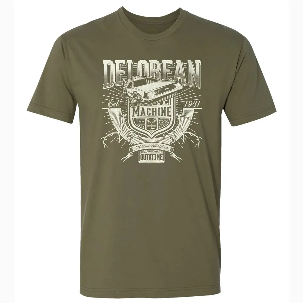 DELOREAN Premium Unisex T-shirt - 5