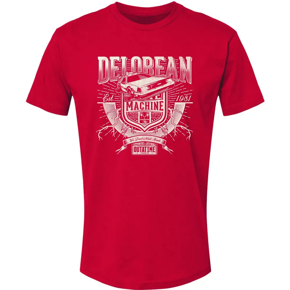 DELOREAN Premium Unisex T-shirt - 6