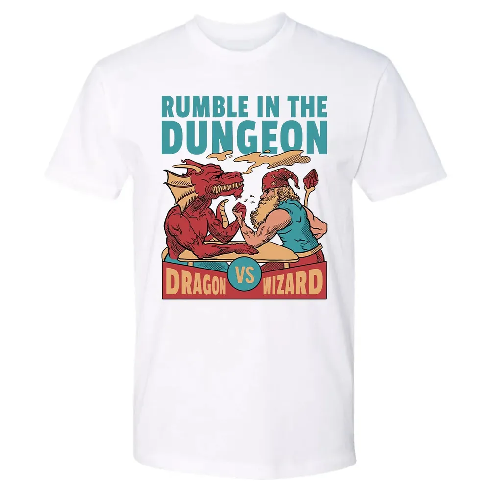 Rumble In The Dungeon Premium Unisex T-shirt - 4