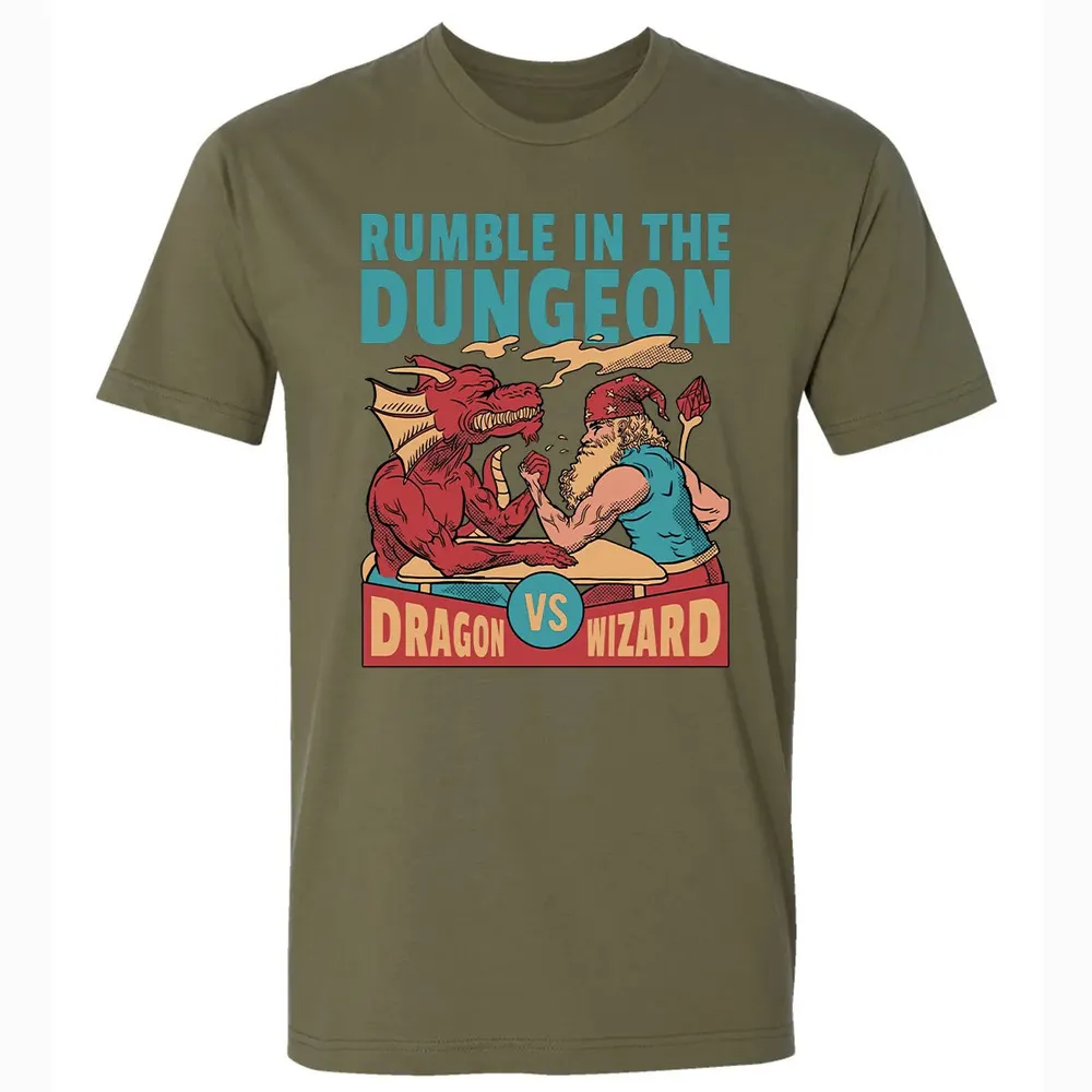 Rumble In The Dungeon Premium Unisex T-shirt - 5