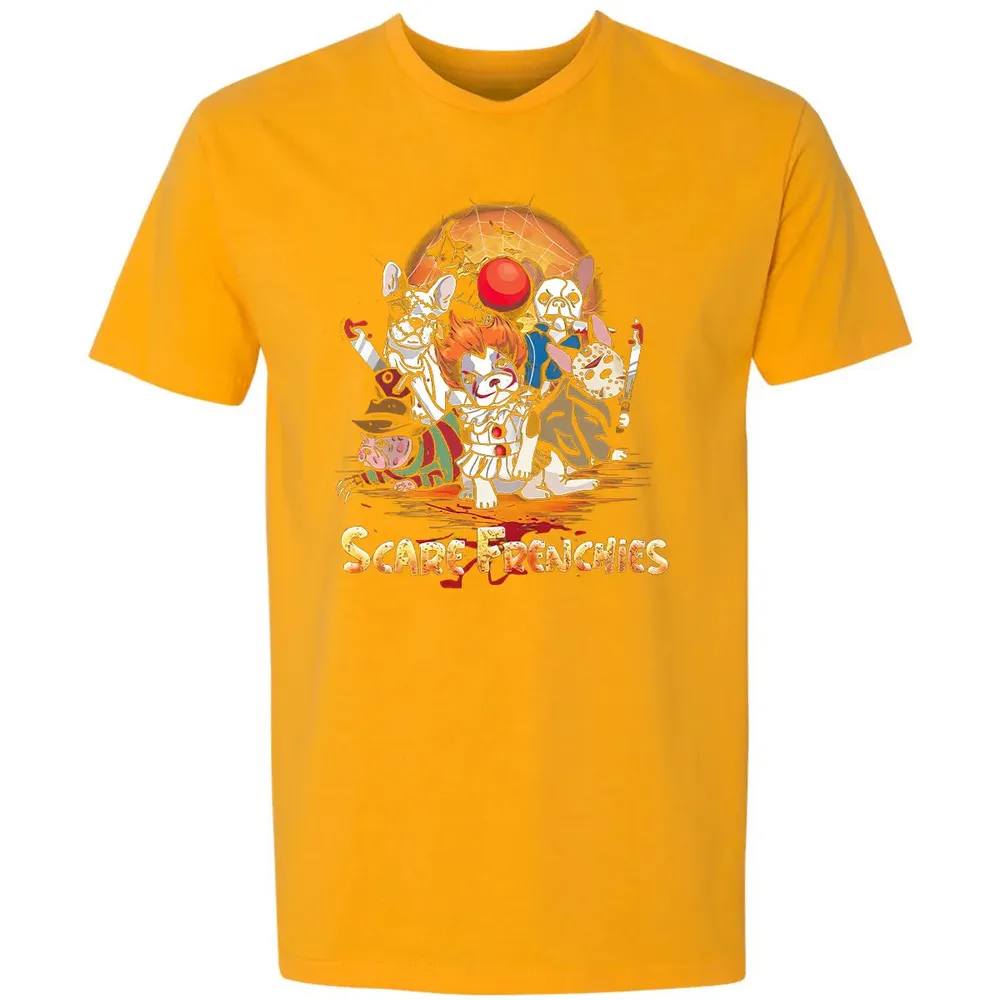 Scare Frenchies Premium Unisex T-shirt - 11