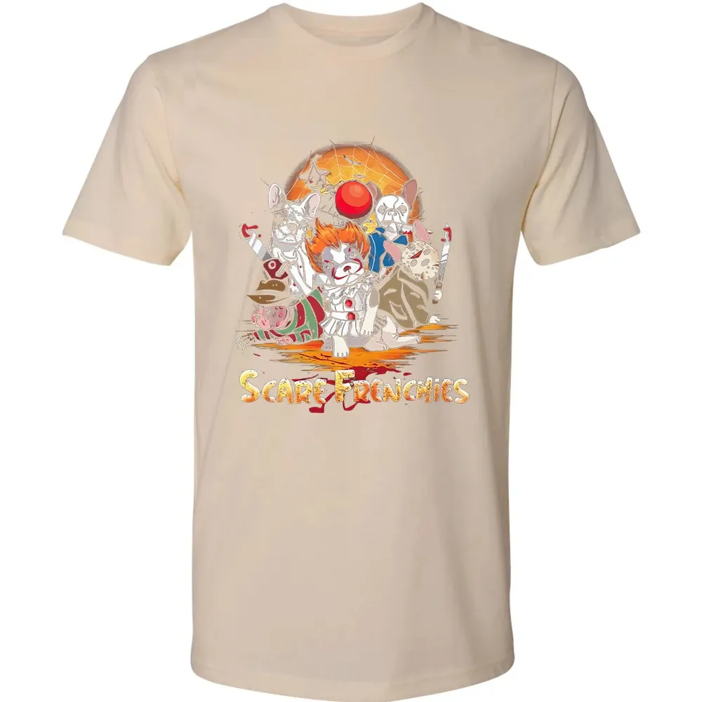 Scare Frenchies Premium Unisex T-shirt - 13
