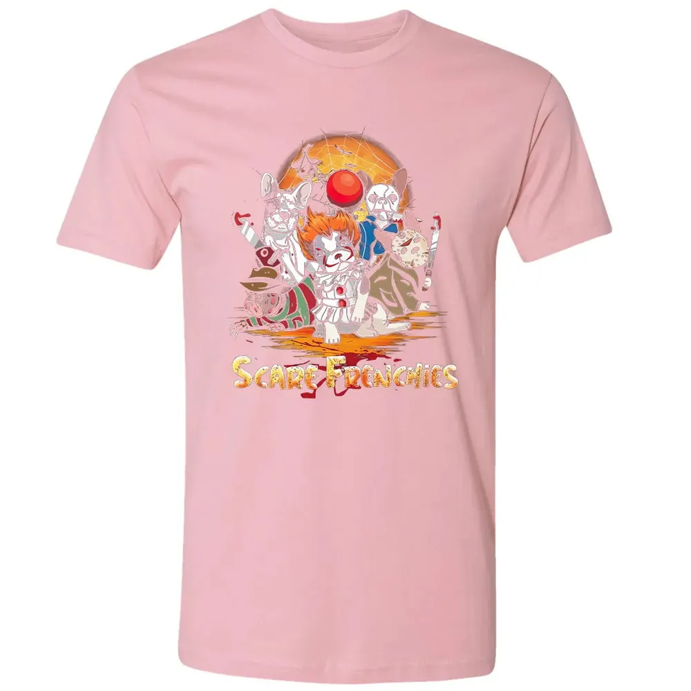 Scare Frenchies Premium Unisex T-shirt - 3