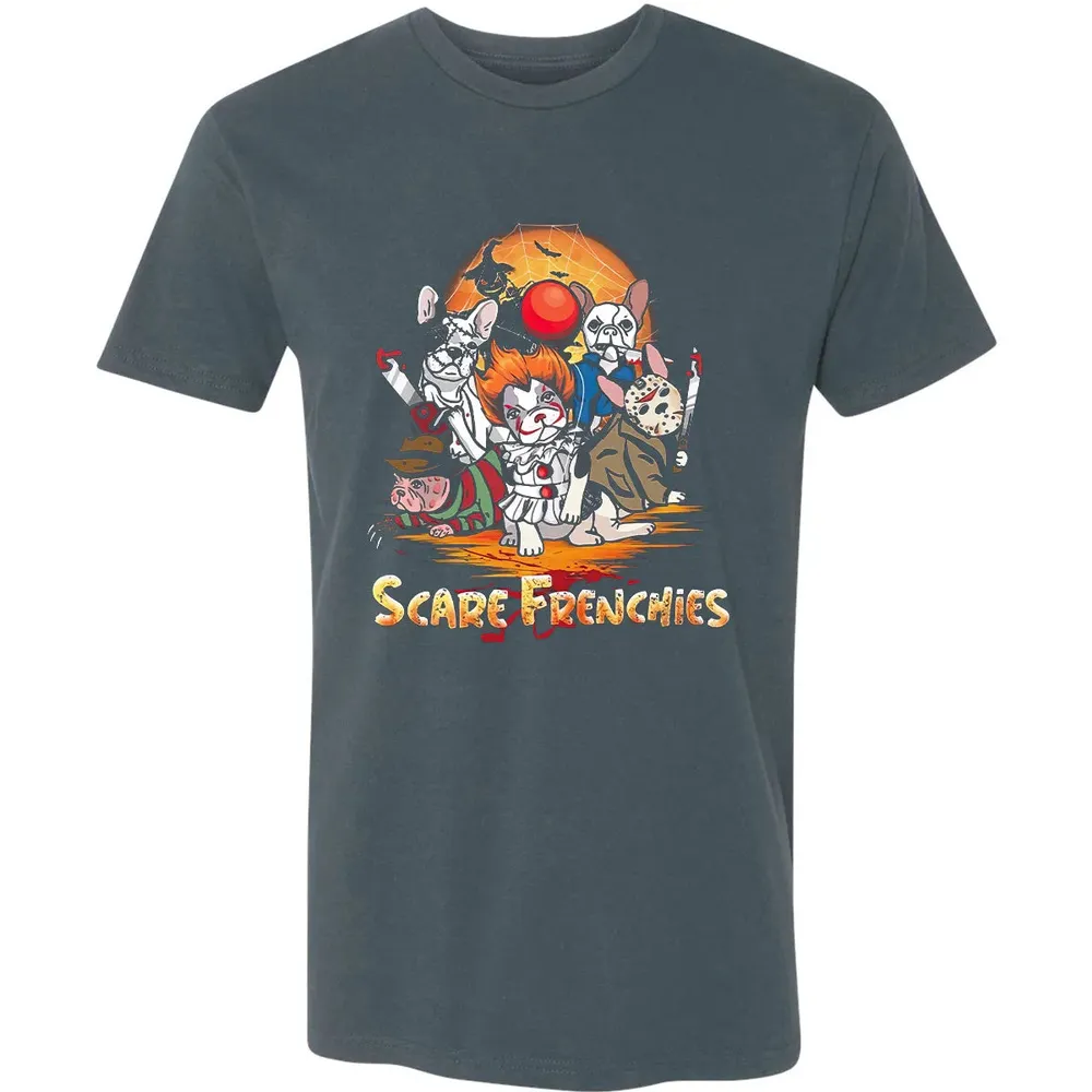 Scare Frenchies Premium Unisex T-shirt - 14