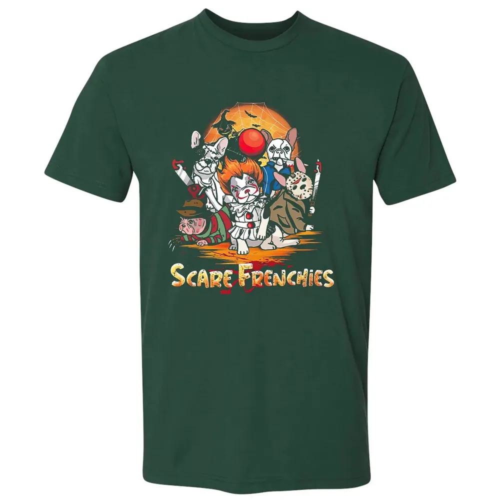 Scare Frenchies Premium Unisex T-shirt - 12