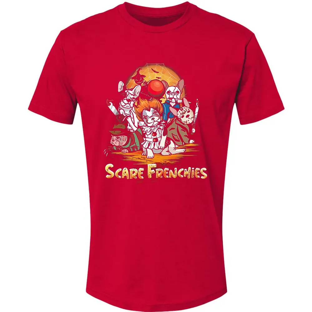 Scare Frenchies Premium Unisex T-shirt - 6