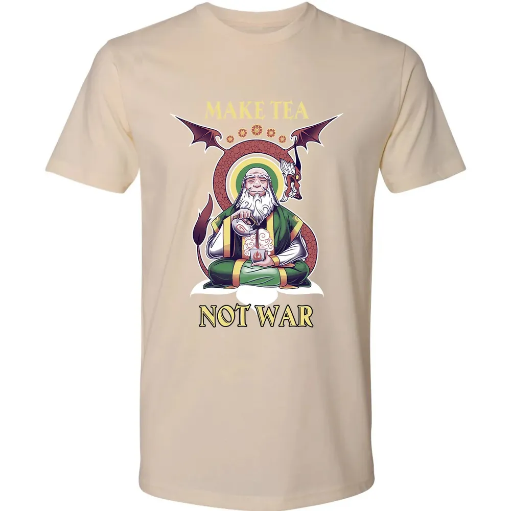 Make Tea Not War Premium Unisex T-shirt - 13
