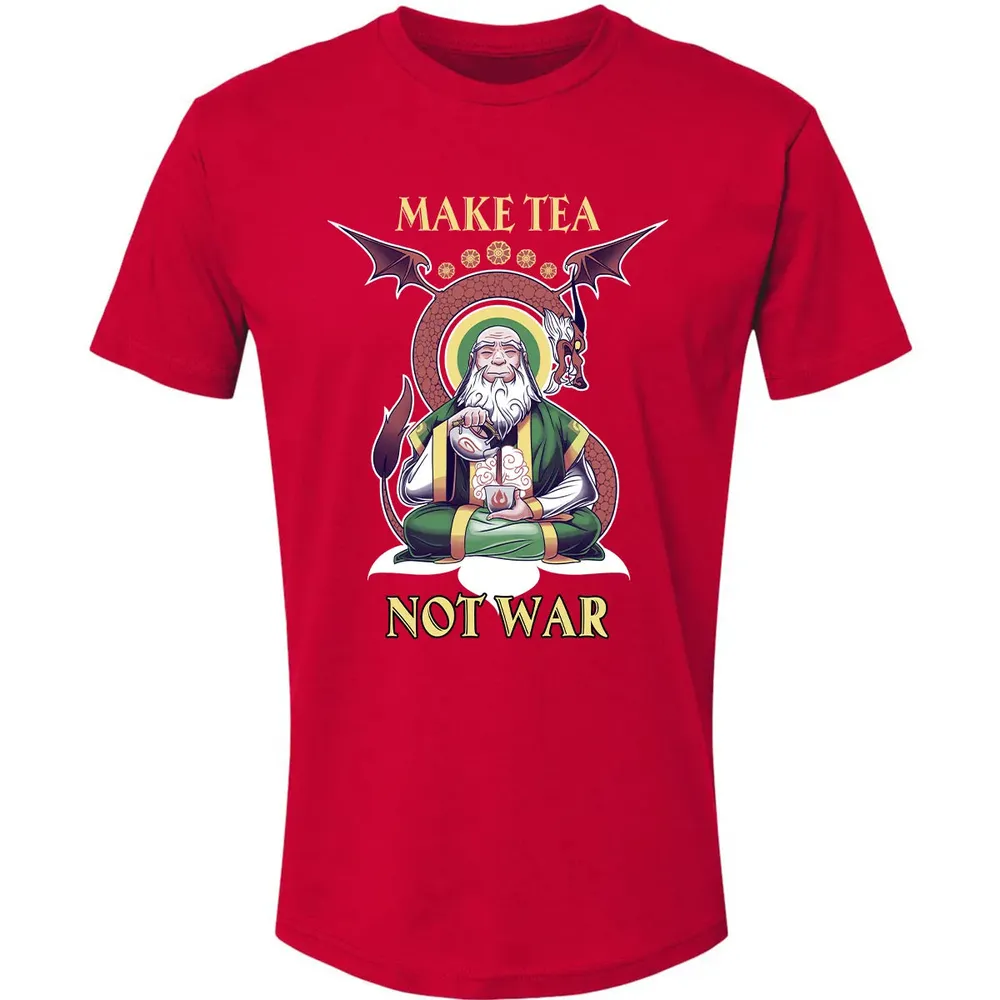 Make Tea Not War Premium Unisex T-shirt - 6