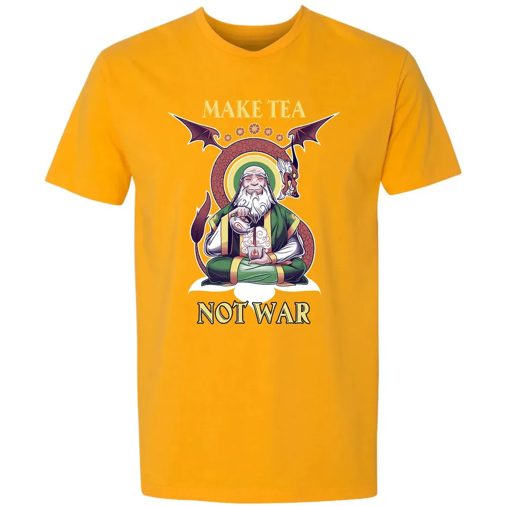 Make Tea Not War Premium Unisex T-shirt - 11