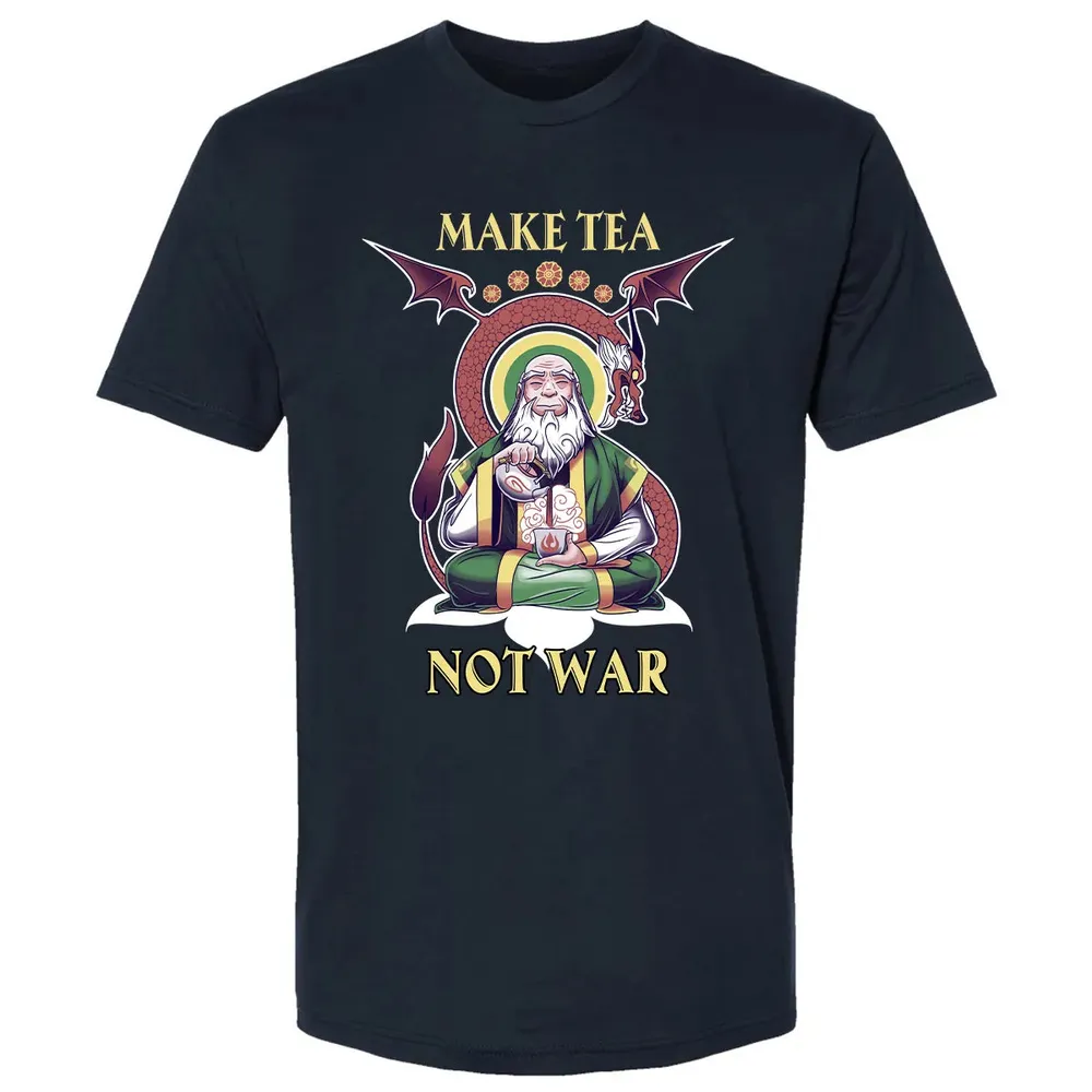 Make Tea Not War Premium Unisex T-shirt - 2
