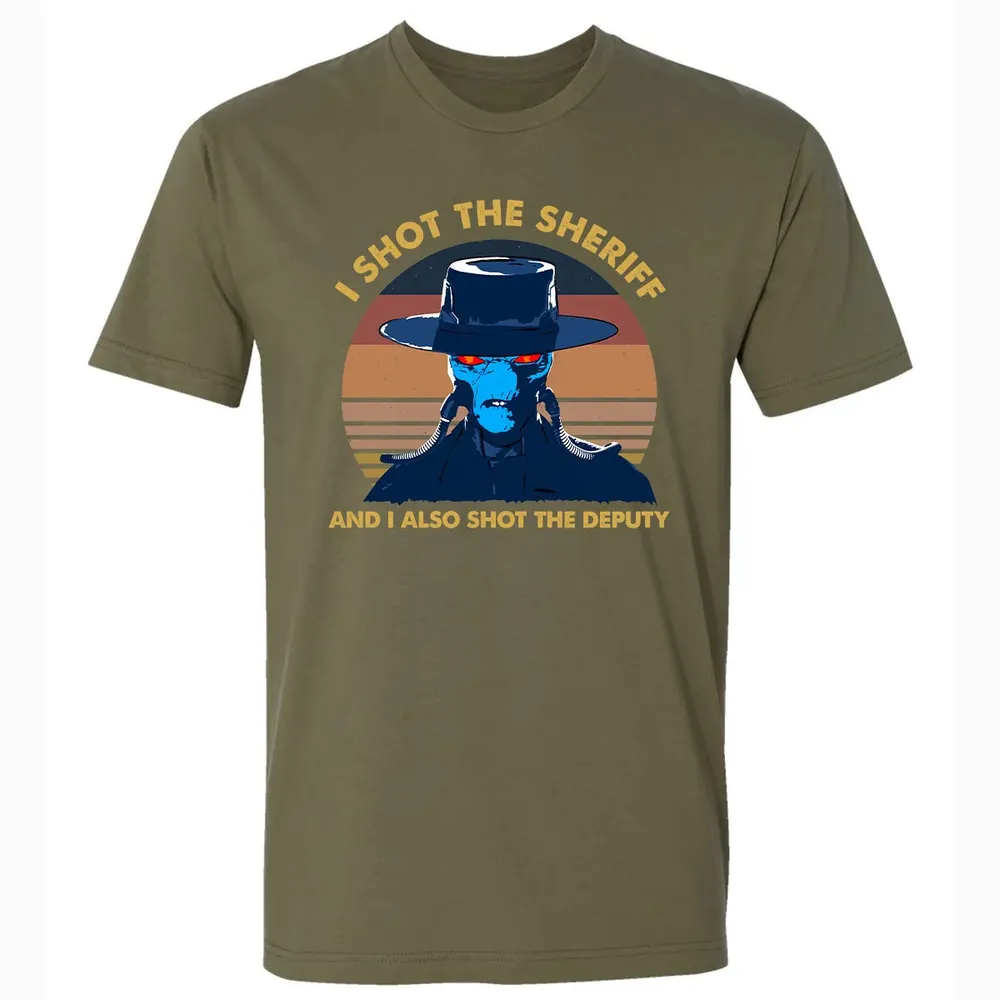 Shot The Deputy Premium Unisex T-shirt - 5