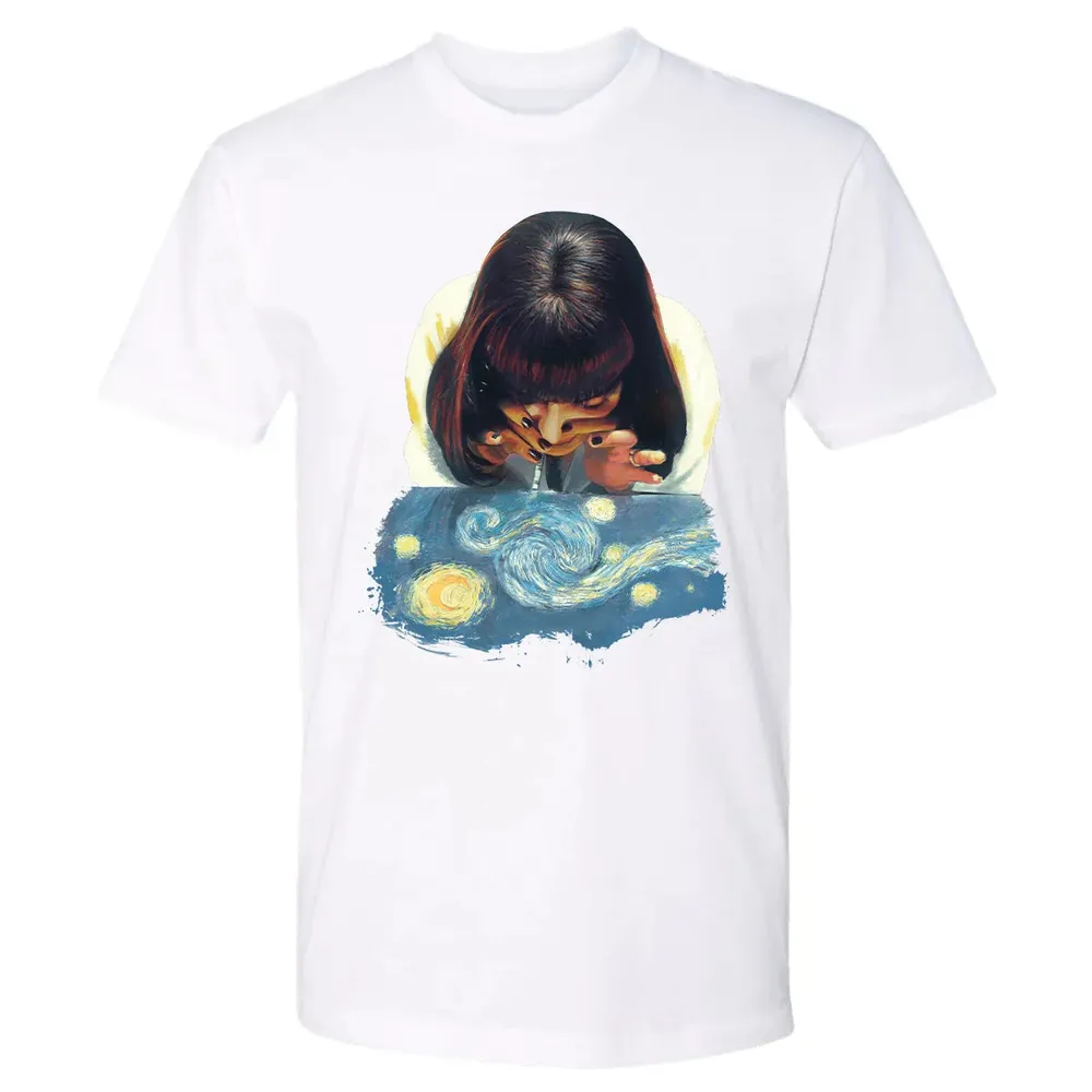 Mia Wallace Starry Night Premium Unisex T-shirt - 4