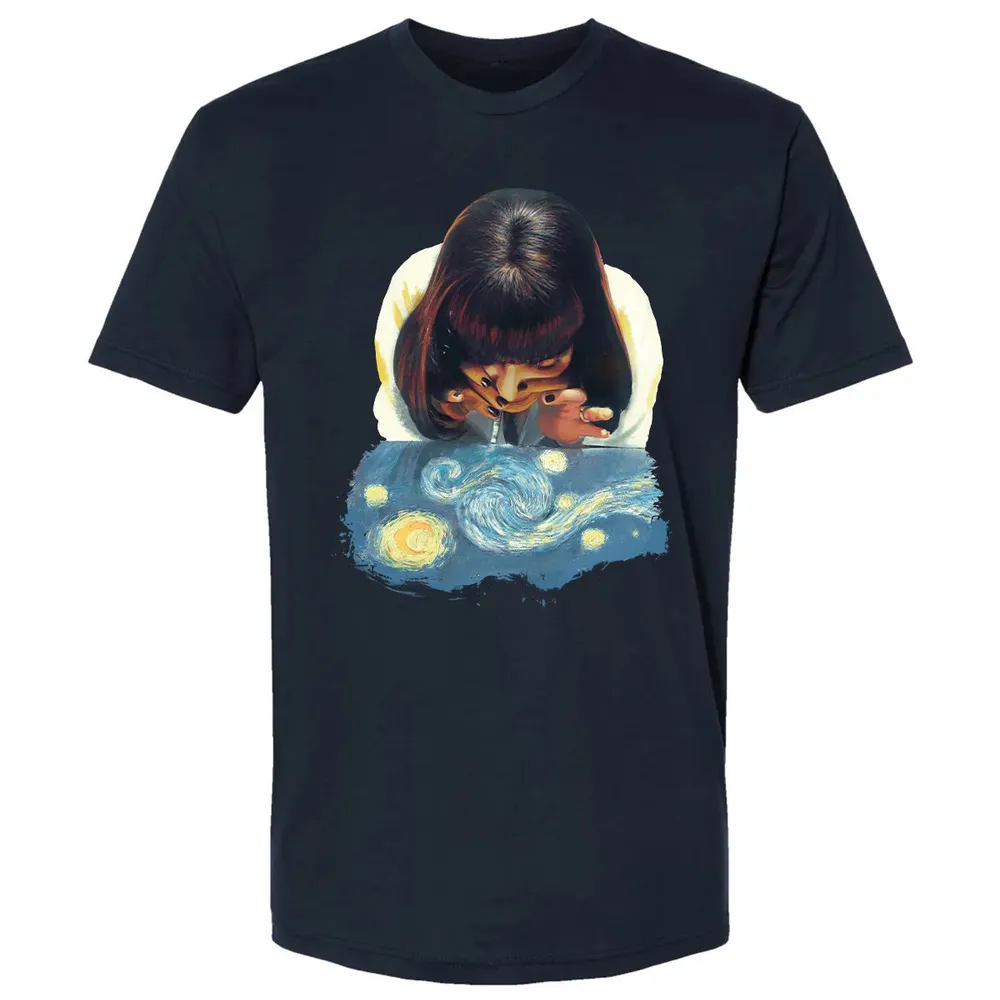 Mia Wallace Starry Night Premium Unisex T-shirt - 2