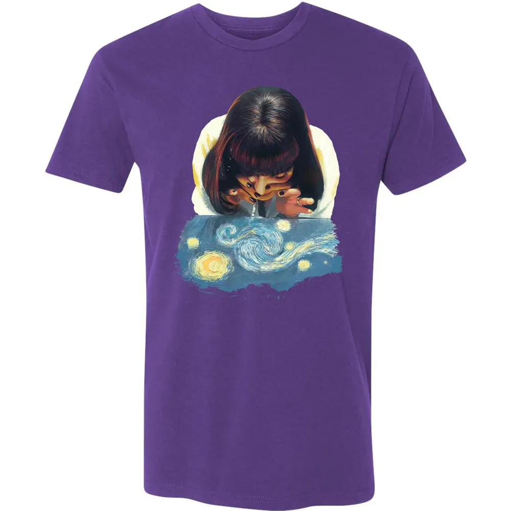 Mia Wallace Starry Night Premium Unisex T-shirt - 7