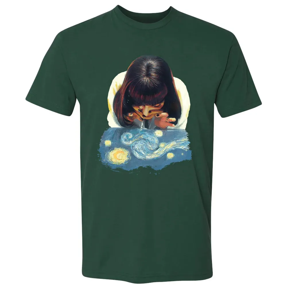 Mia Wallace Starry Night Premium Unisex T-shirt - 12