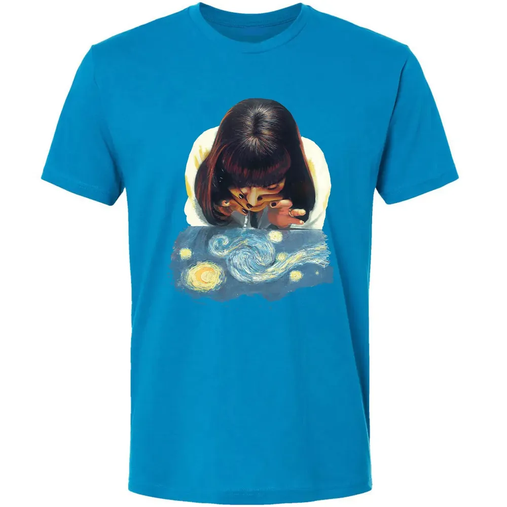 Mia Wallace Starry Night Premium Unisex T-shirt - 15