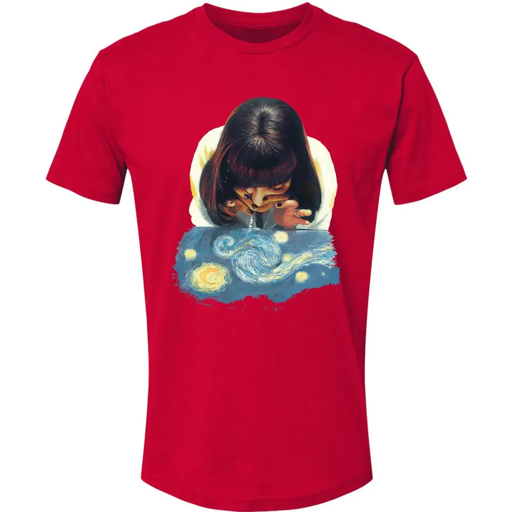 Mia Wallace Starry Night Premium Unisex T-shirt - 6