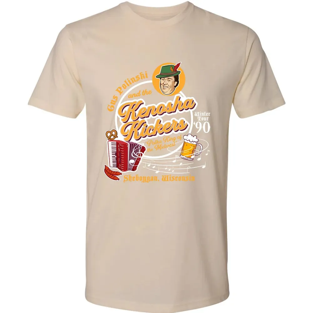 Gus Polinski and the Kenosha Kickers Premium Unisex T-shirt - 13