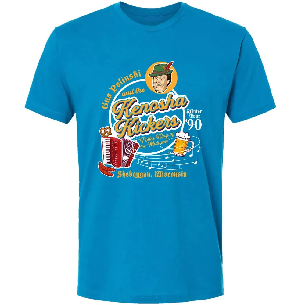 Gus Polinski and the Kenosha Kickers Premium Unisex T-shirt - 15