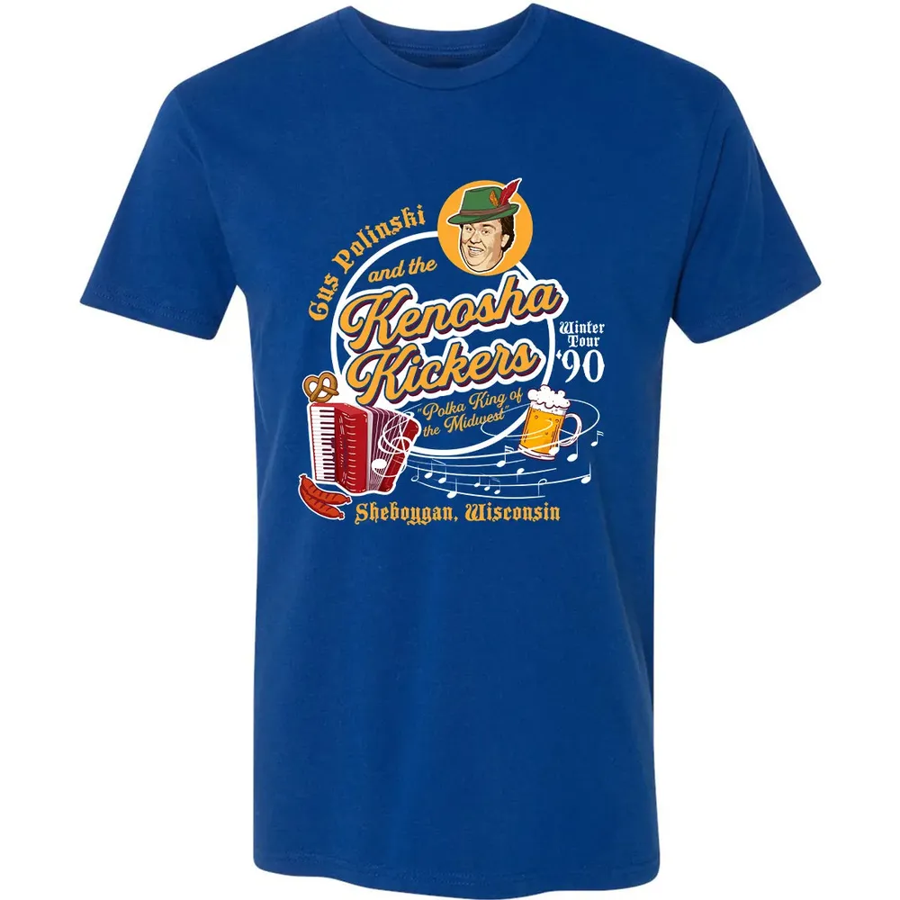 Gus Polinski and the Kenosha Kickers Premium Unisex T-shirt - 10