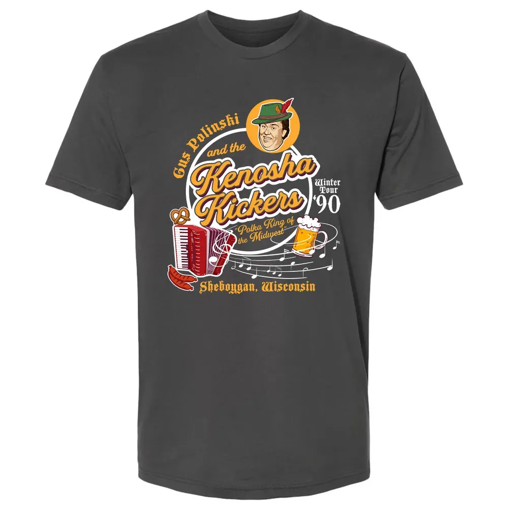 Gus Polinski and the Kenosha Kickers Premium Unisex T-shirt - 8