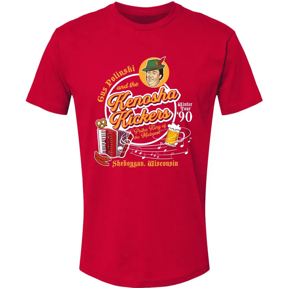 Gus Polinski and the Kenosha Kickers Premium Unisex T-shirt - 6