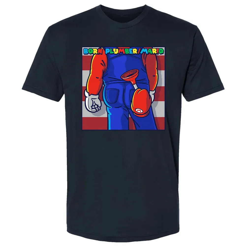 Born Plumber Premium Unisex T-shirt - 2
