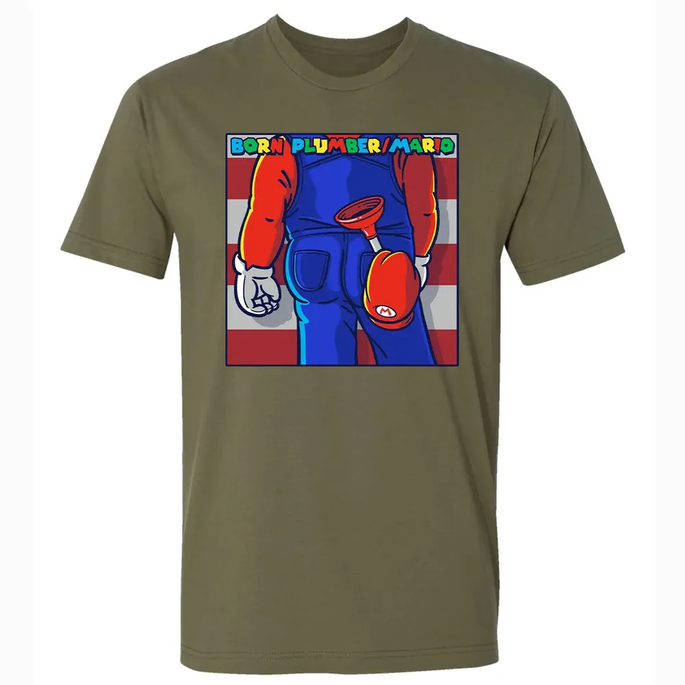 Born Plumber Premium Unisex T-shirt - 5