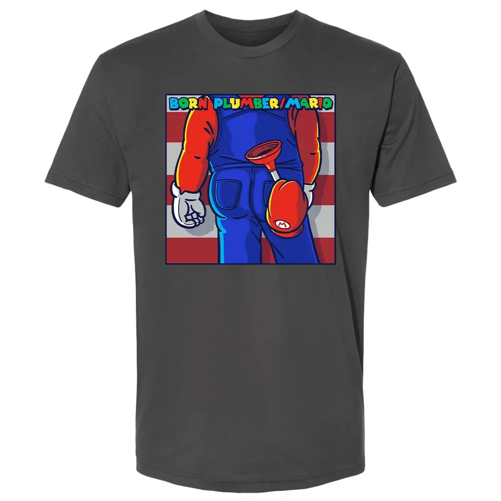Born Plumber Premium Unisex T-shirt - 8