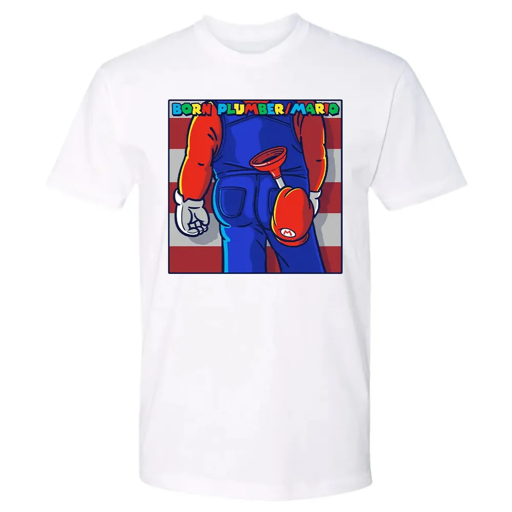 Born Plumber Premium Unisex T-shirt - 4
