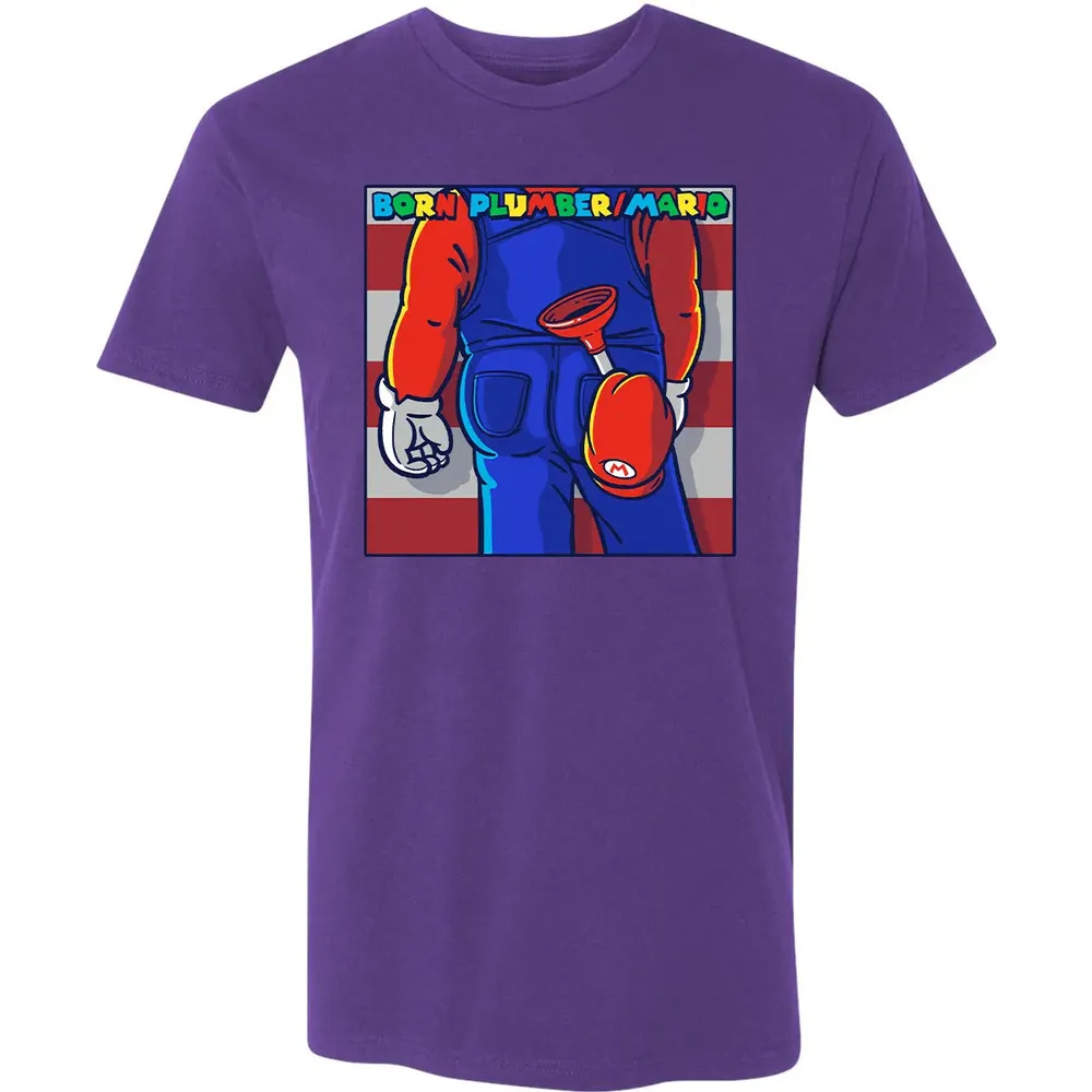 Born Plumber Premium Unisex T-shirt - 7