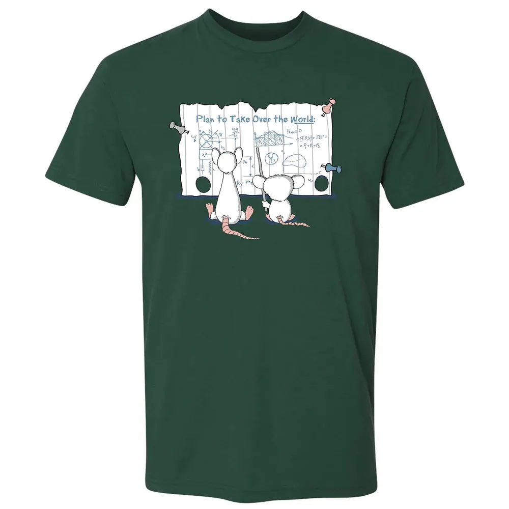 Plan To Take Over The World Premium Unisex T-shirt - 12
