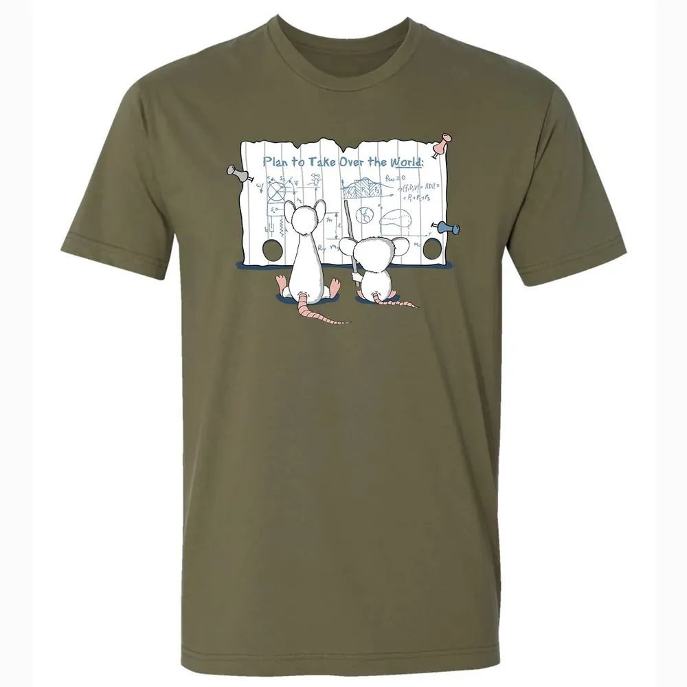 Plan To Take Over The World Premium Unisex T-shirt - 5