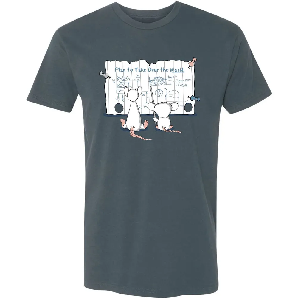 Plan To Take Over The World Premium Unisex T-shirt - 14