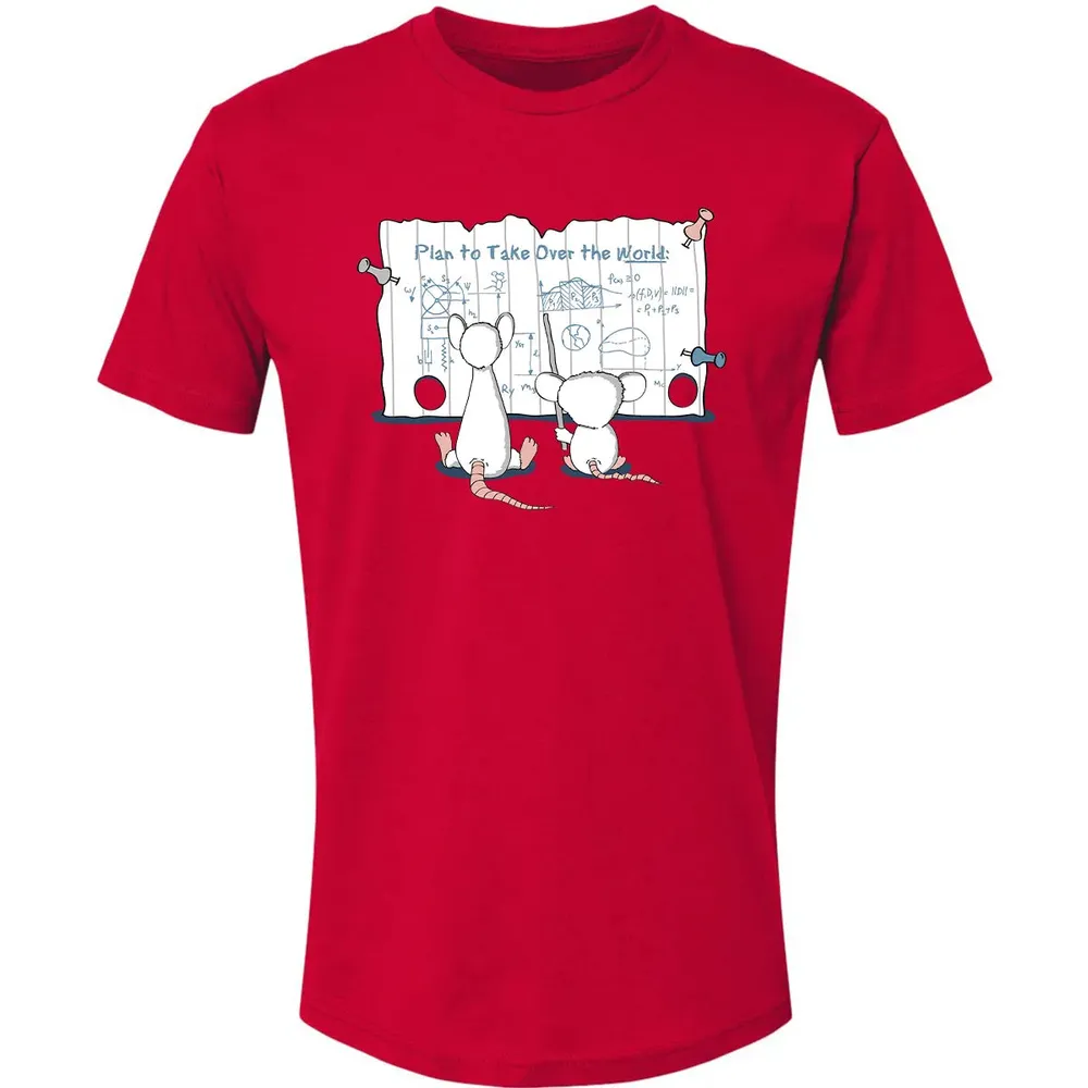 Plan To Take Over The World Premium Unisex T-shirt - 6