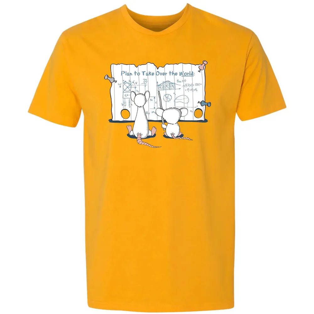 Plan To Take Over The World Premium Unisex T-shirt - 11