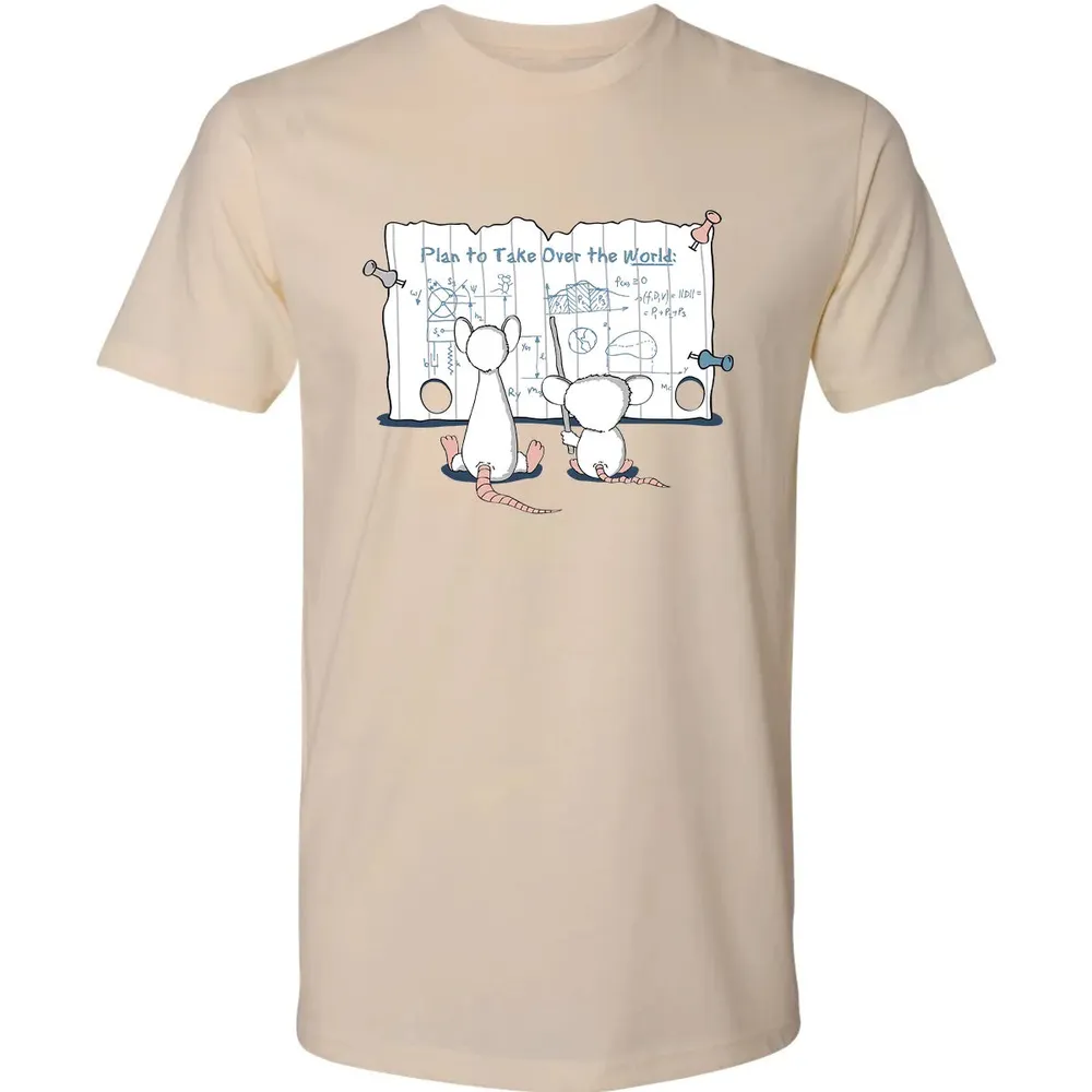 Plan To Take Over The World Premium Unisex T-shirt - 13